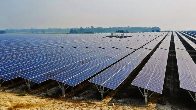 孟加拉国一座35兆瓦的太阳能发电厂