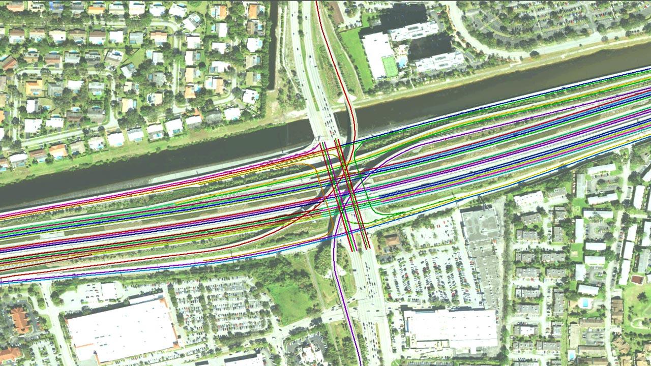 Analysis segmentation of a multi-lane highway to develop customized, data-driven solutions